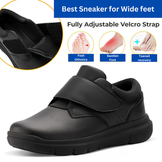 SootheSteps™ Wide Comfort leather Shoes